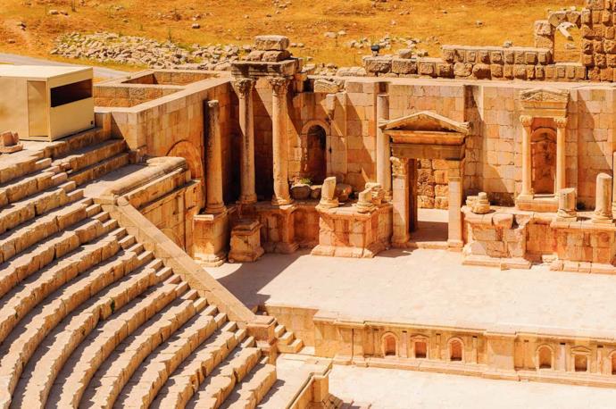 Anfiteatro di Jerash o Gerasa