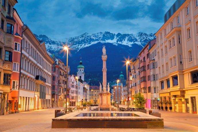 Maria Theresien Strasse, la via più famosa di Innsbruck