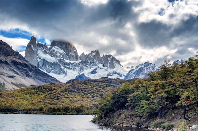 Monte Fitz Roy in Patagonia, Argentina