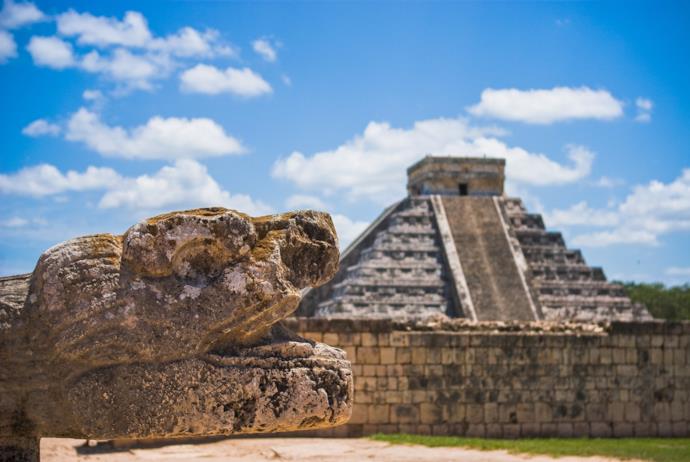 Le piramidi Maya in Messico