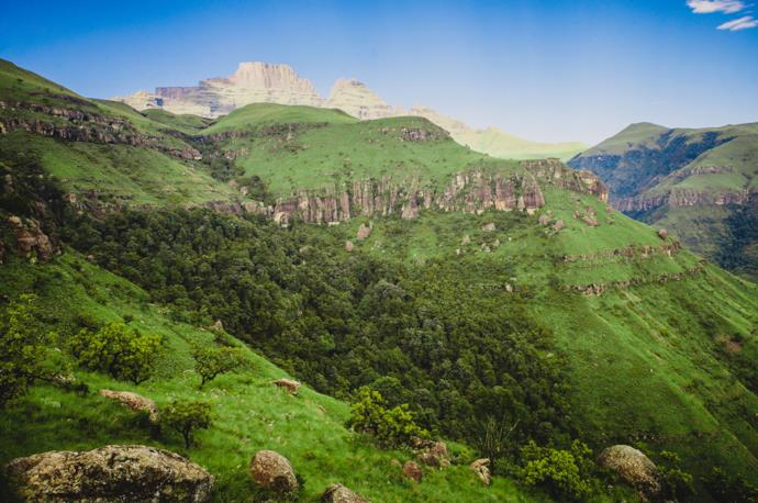 Monti del Drago o monti Drakensberg, Sudafrica