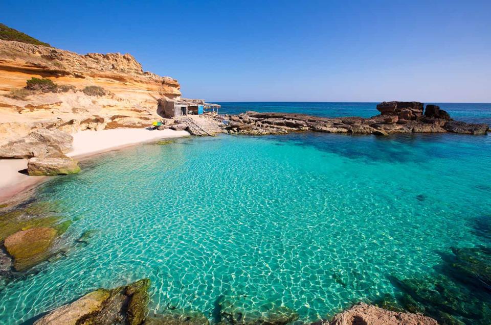 Una spiaggia a Formentera