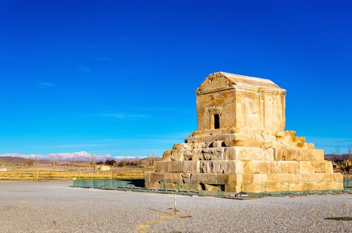 Tomba di Ciro nel Giardino di Pasargade, Iran