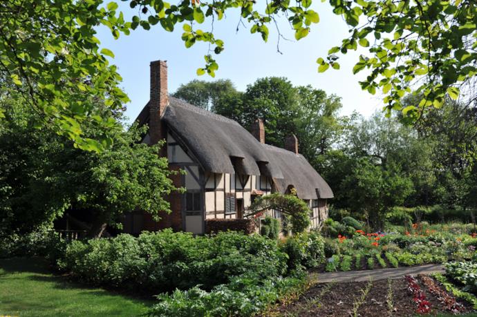 Il cottage di Anne Hathaway, moglie di Shakespeare