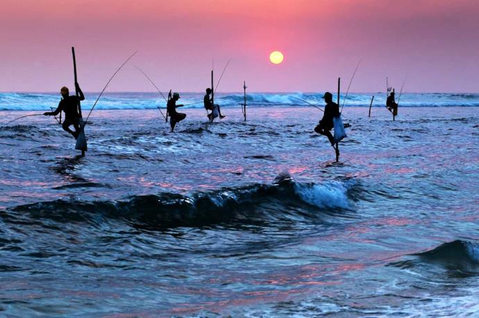 Pescatori cingalesi