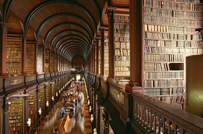 Trinity College e Old Library,