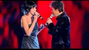 Luca Barbarossa e  Raquel Del Rosario   Fino in Fondo (sanremo 2011)