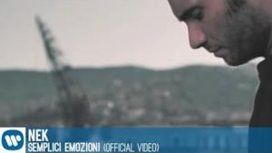 Nek - Semplici emozioni (Video ufficiale e testo)