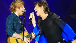 Rolling Stones, duetto con Ed Sheeran sulle note di Beast Of Burden (video)