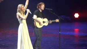 Taylor Swift - Ed Sheeran "I See Fire" live