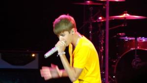 Justin Bieber Surprise at Selena Gomez Concert 7/24/11 O.C. Fair