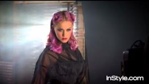 Katy Perry - InStyle photoshoot (video)