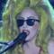 Lady Gaga canta Dope & G.U.Y per il David Letterman Show al Roseland Ballroom