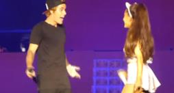 Ariana Grande duetta ancora con Justin Bieber a Los Angeles (video)