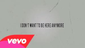 Rise Against - I Don't Want To Be Here Anymore (Lyric Video)