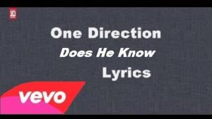 One Direction - Does He Know