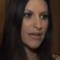 Laura Pausini a Tg2 Storie intervistata prima del concerto a New York