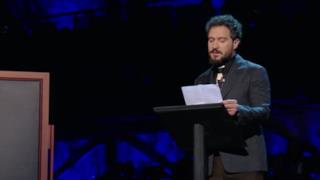 Sanremo 2014: Claudio Santamaria ricorda Alberto Manzi