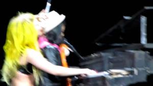 LADY GAGA PERFORMS "BORN THIS WAY" WITH MARIA ARAGON IN TORONTO (PIANO VERSION)