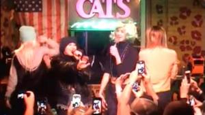 Miley Cyrus: karaoke e twerking a New Orleans
