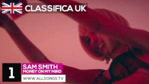 ♫ UK top 10 2014, prima Sam Smith con Money On My Mind