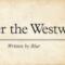 Blur - Under The Westway (Lyrics video)