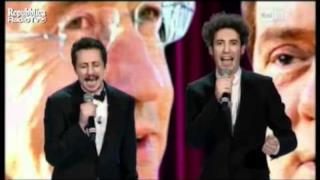 Ti sputtanerò - A Sanremo Luca e Paolo cantano il caso Ruby