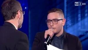 Rocco Hunt - Che tempo che fa 2014 (esibizione e intervista)