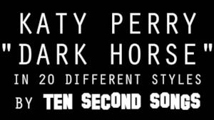 Come cantare Dark Horse di Katy Perry in 20 modi diversi