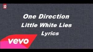 One Direction - Little White Lies