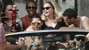 Madonna a Firenze sul set del video di Turn Up The Radio [VIDEO]