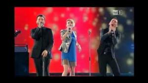 Modà e Emma con Francesco Renga- Arriverà- Sanremo 2011