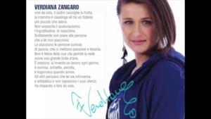 Verdiana Zangaro - Danza immobile audio e testo inedito Amici 2013