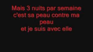 Indochine - Trois Nuits Par Semaine (Video ufficiale e testo)