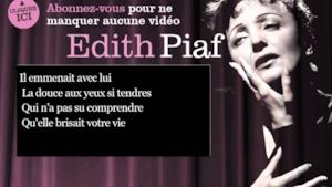 Edith Piaf - Milord testo e traduzione