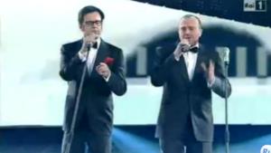 Max Pezzali con Lillo e Greg - Il mio secondo tempo (sanremo 2011 duetti)