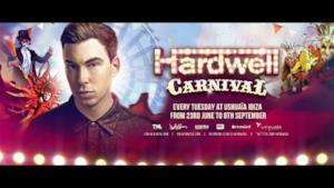 Hardwell's Carnival Ushuaïa Ibiza full line up