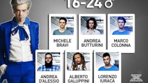 X Factor 7 Gli Under Uomini di Morgan