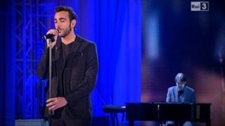 Marco Mengoni ospite a Che tempo che fa (11 gennaio 2015)