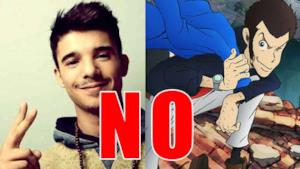 Moreno canta la sigla di Lupin III ma i fan non lo vogliono