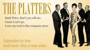 The Platters - Sixteen Tons (audio ufficiale e testo)