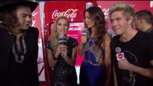 One Direction, l'intervista sul red carpet degli AMA's 2014 (video)