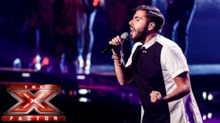 Andrea Faustini canta Earth Song al primo Live di X Factor UK