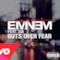 Eminem - Guts Over Fear ft. Sia (Video Lyrics ufficiale e testo)