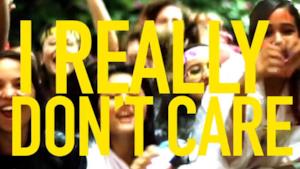 Demi Lovato feat. Cher Lloyd - Really Don't Care (lyric video ufficiale, testo e traduzione)