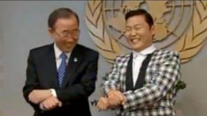 Ban Ki-moon balla Gangnam Style con PSY [VIDEO]