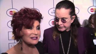 Sharon e Ozzy Osbourne ai 56esimi Grammy Awards