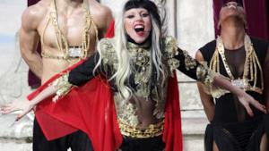 Lady Gaga live at Cannes Film Festival - Judas