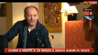 Vasco Rossi parla di "Vivere o niente", nuovo disco del 2011