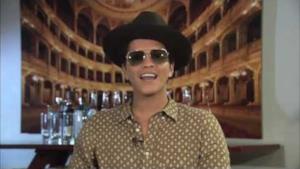 Bruno Mars direttamente dal giappone